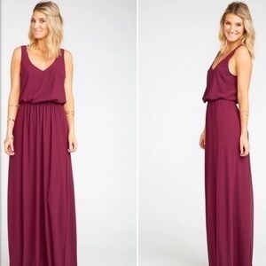 Show Me Your Mumu Kendall Maxi Dress sz L